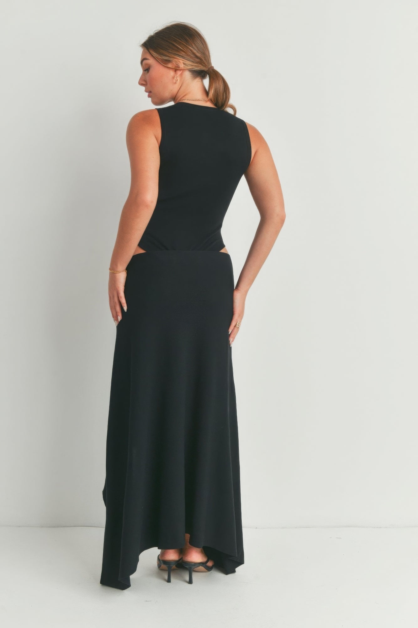 Maxi Dress With Slit - ShopEasier