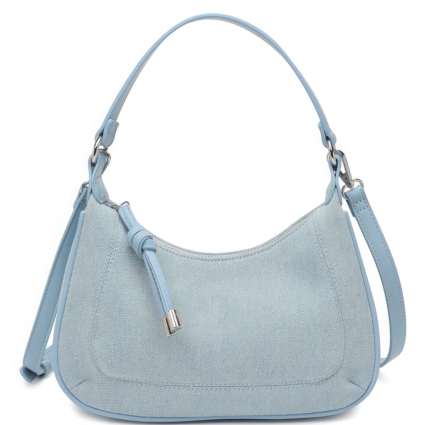 Fashion Denim Texture Shoulder Crossbody Bag - ShopEasier