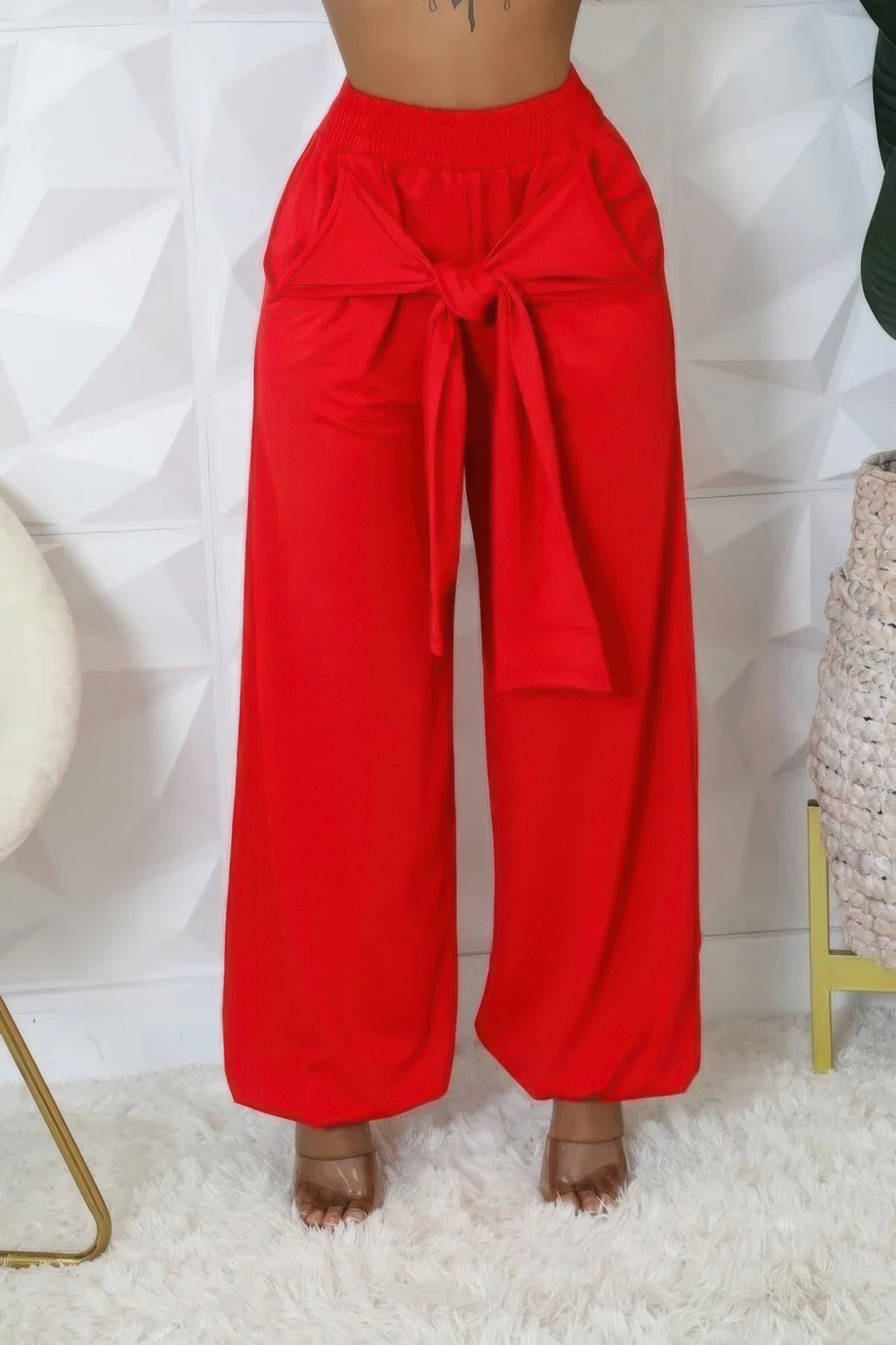 High-waisted Stretch Pants - ShopEasier