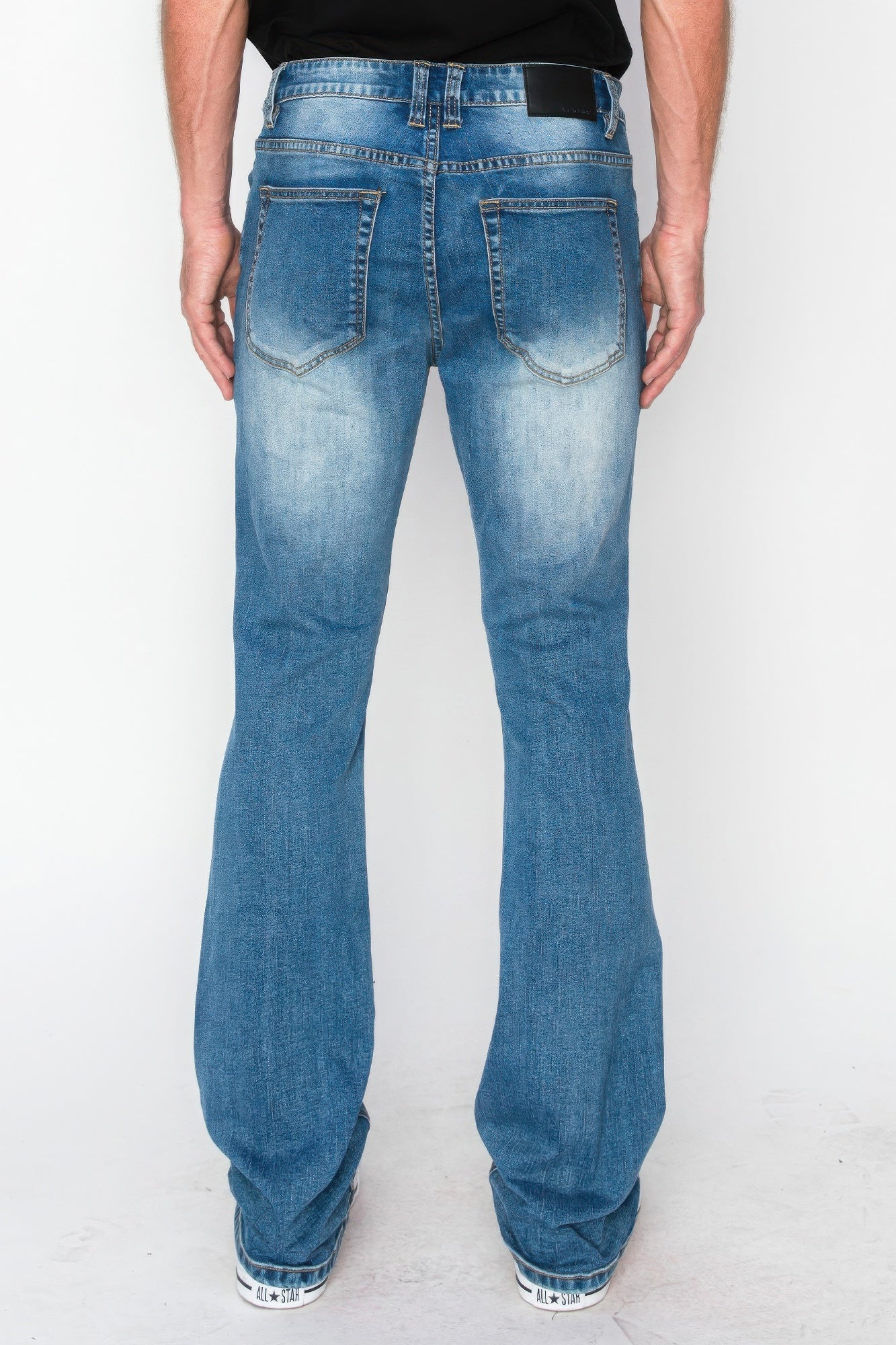 Classic Bootcut Stretch Denim Jeans