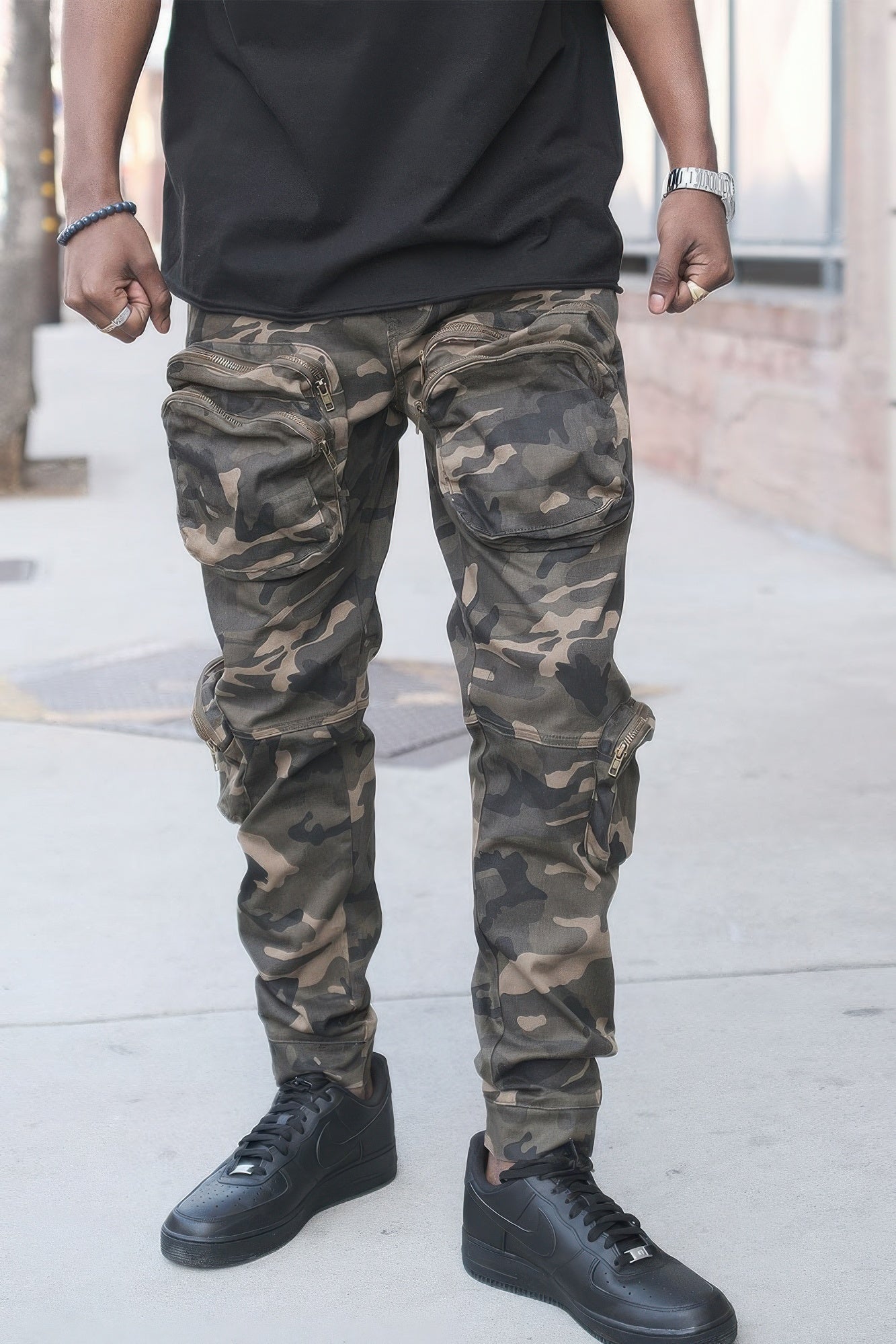 Men's Utility Camo Jogger Pants