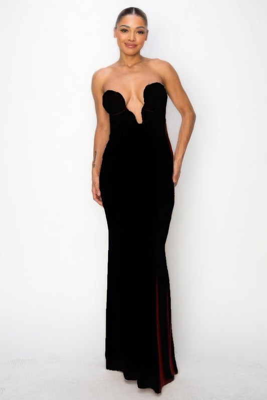 Glitter Ity Tube Maxi Dress - ShopEasier