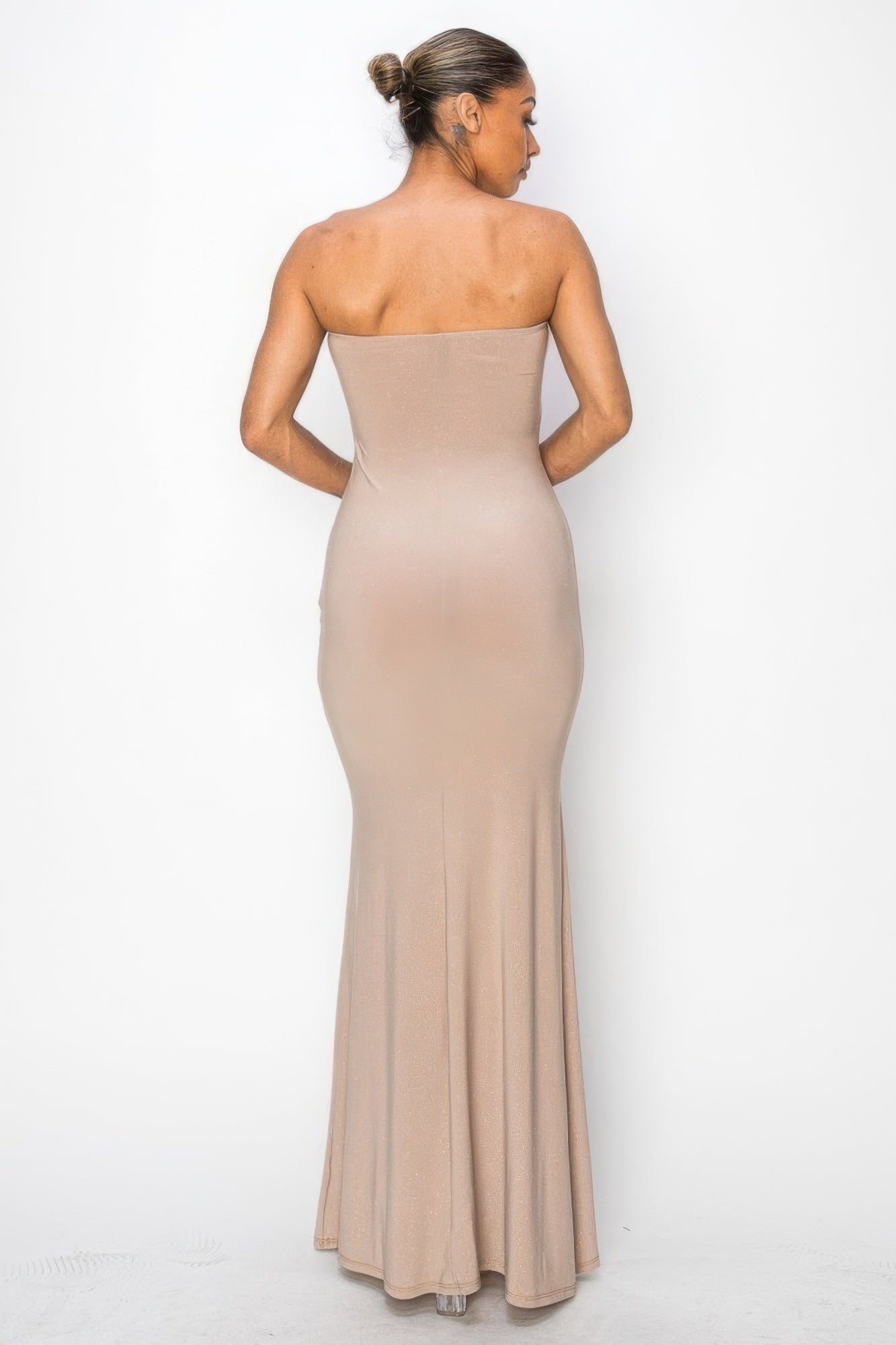 Glitter Ity Tube Maxi Dress - ShopEasier