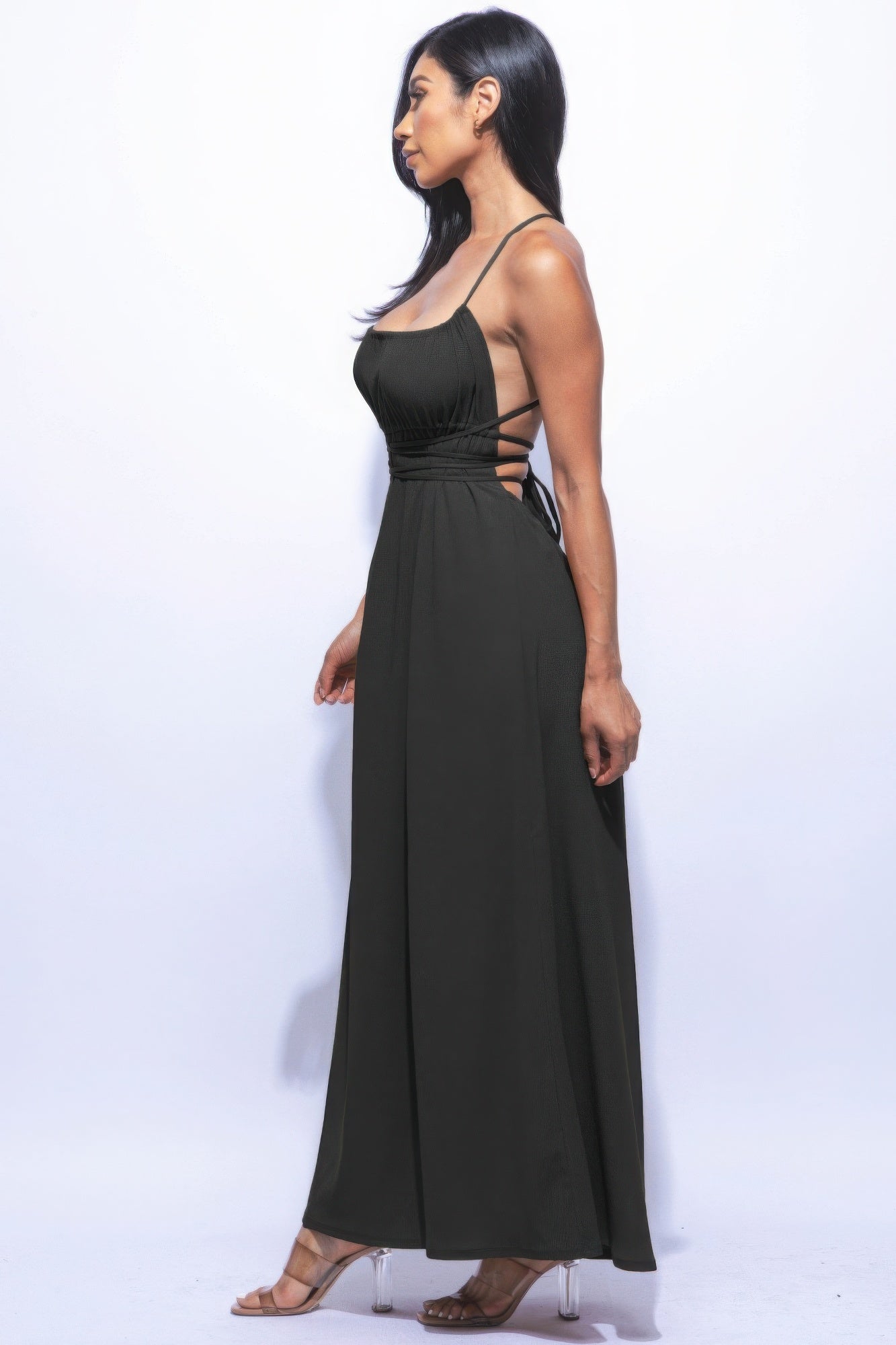 Side Slit Maxi Dress - ShopEasier