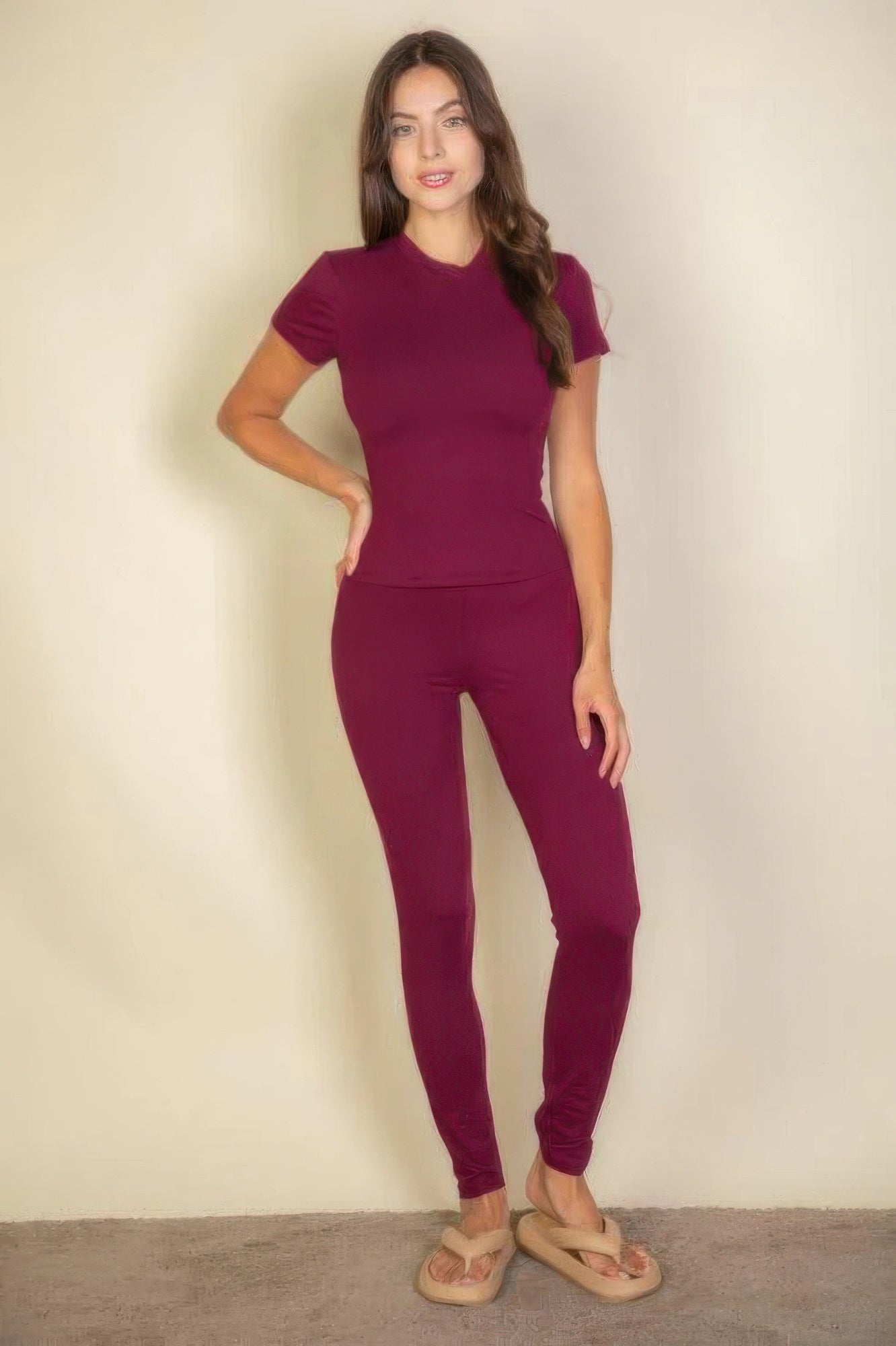 Basic Solid Leggings - ShopEasier