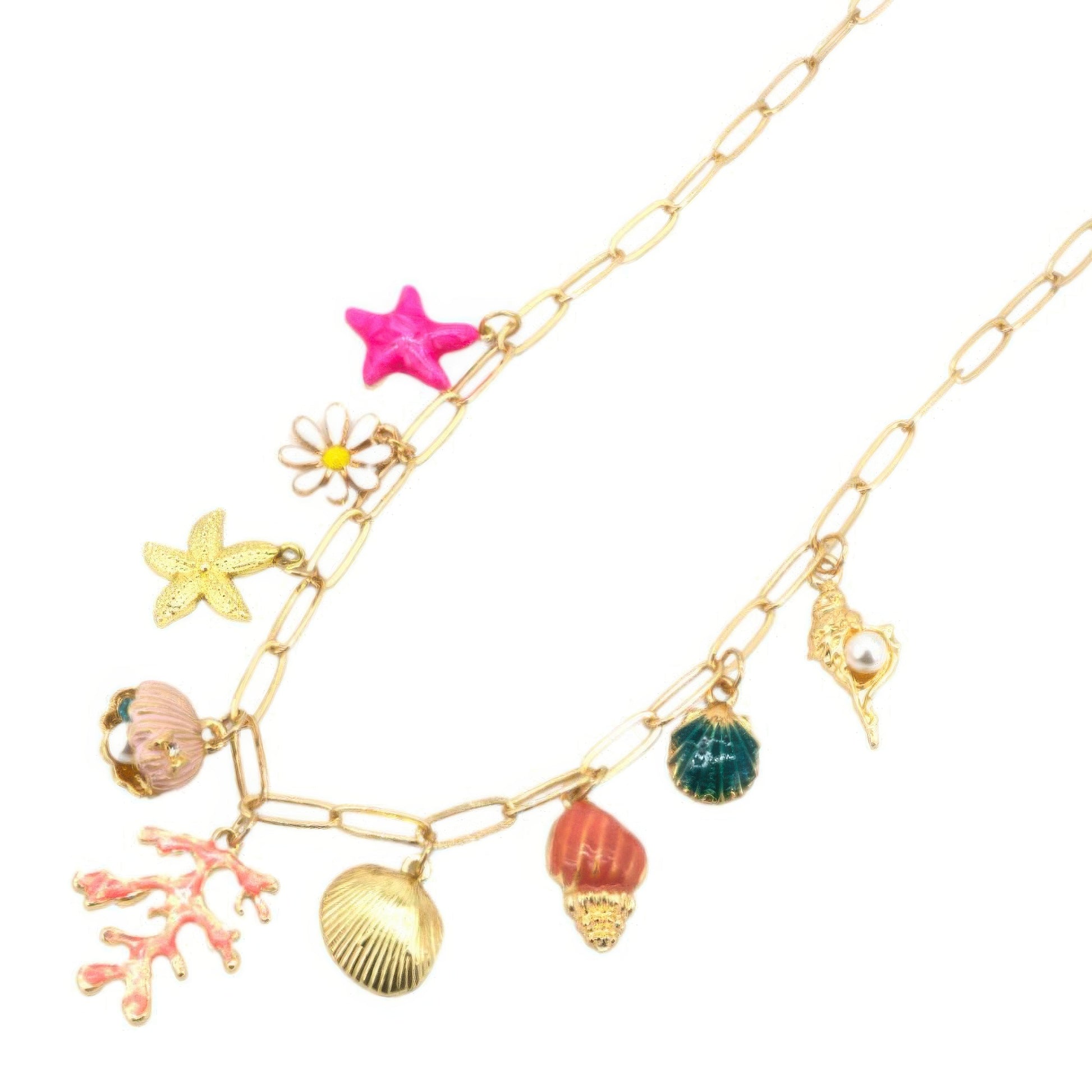 Sealife Charm Necklace - ShopEasier