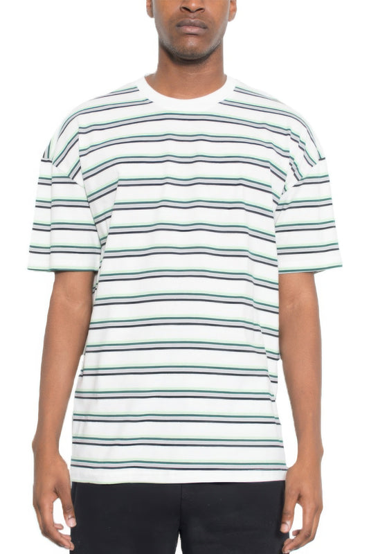 Striped Round Neck Tshirt