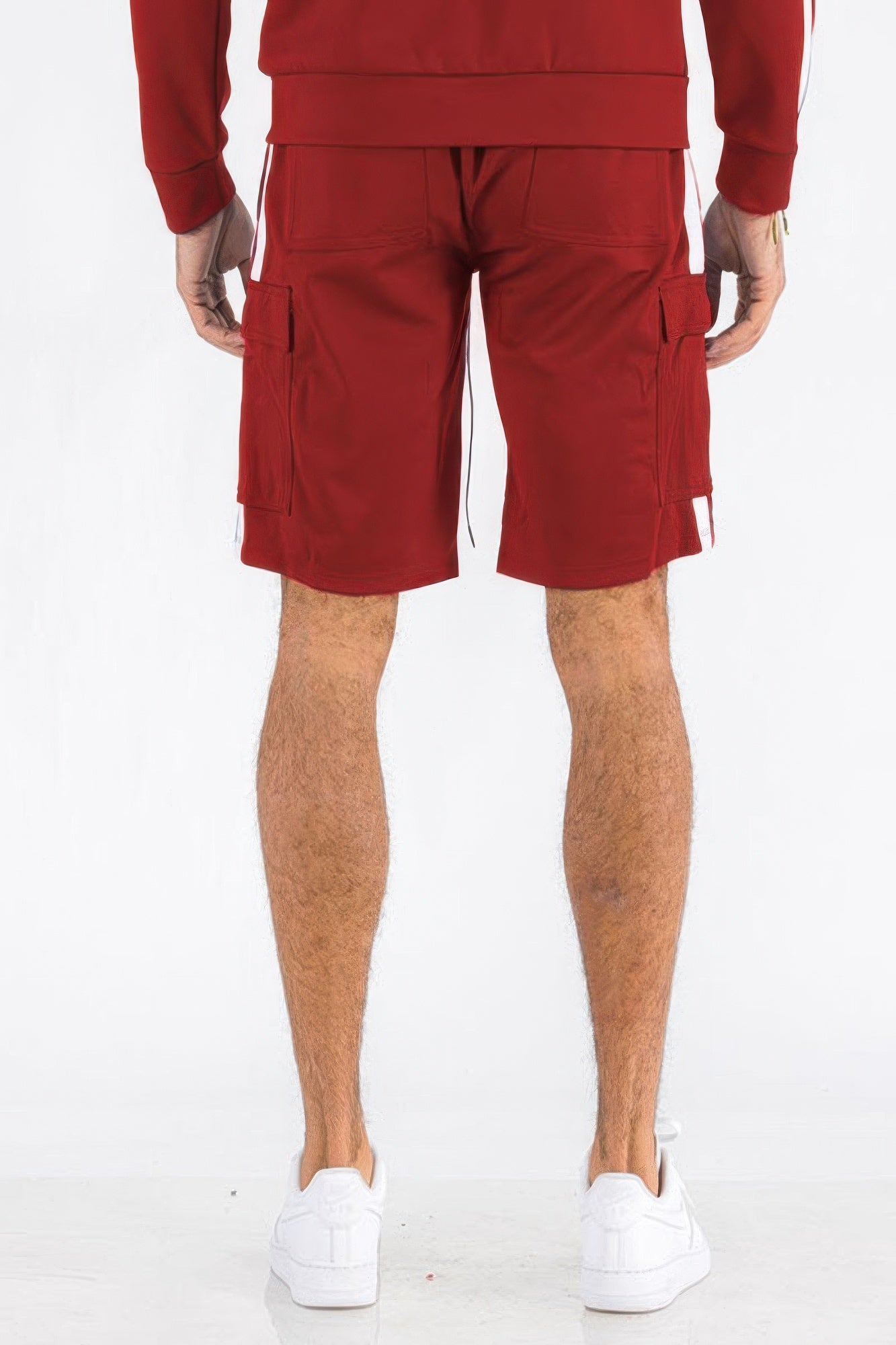 Two Stripe Cargo Pouch Shorts