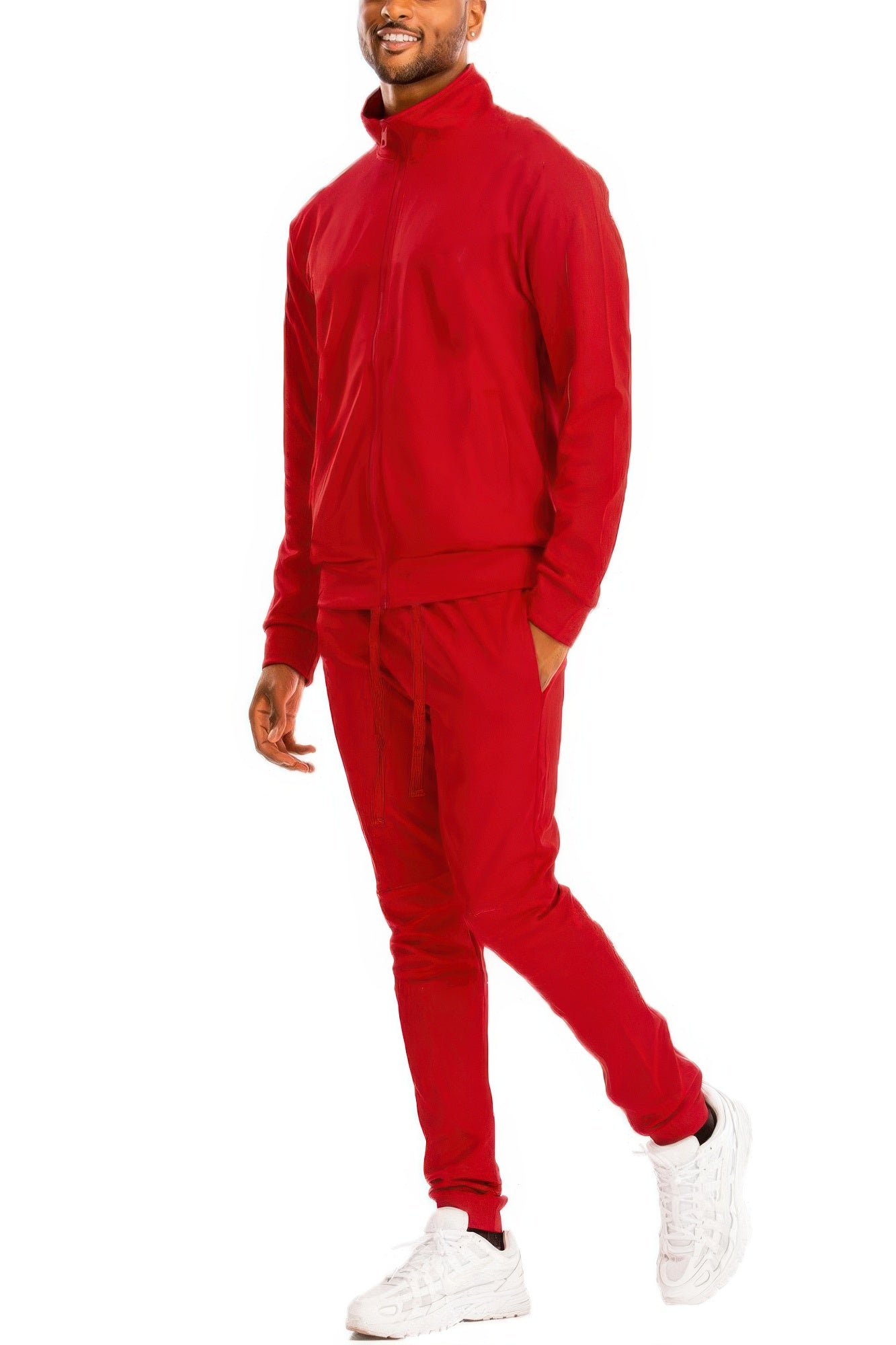 Men's Performance Full Zip Track Jacket & Pants Set