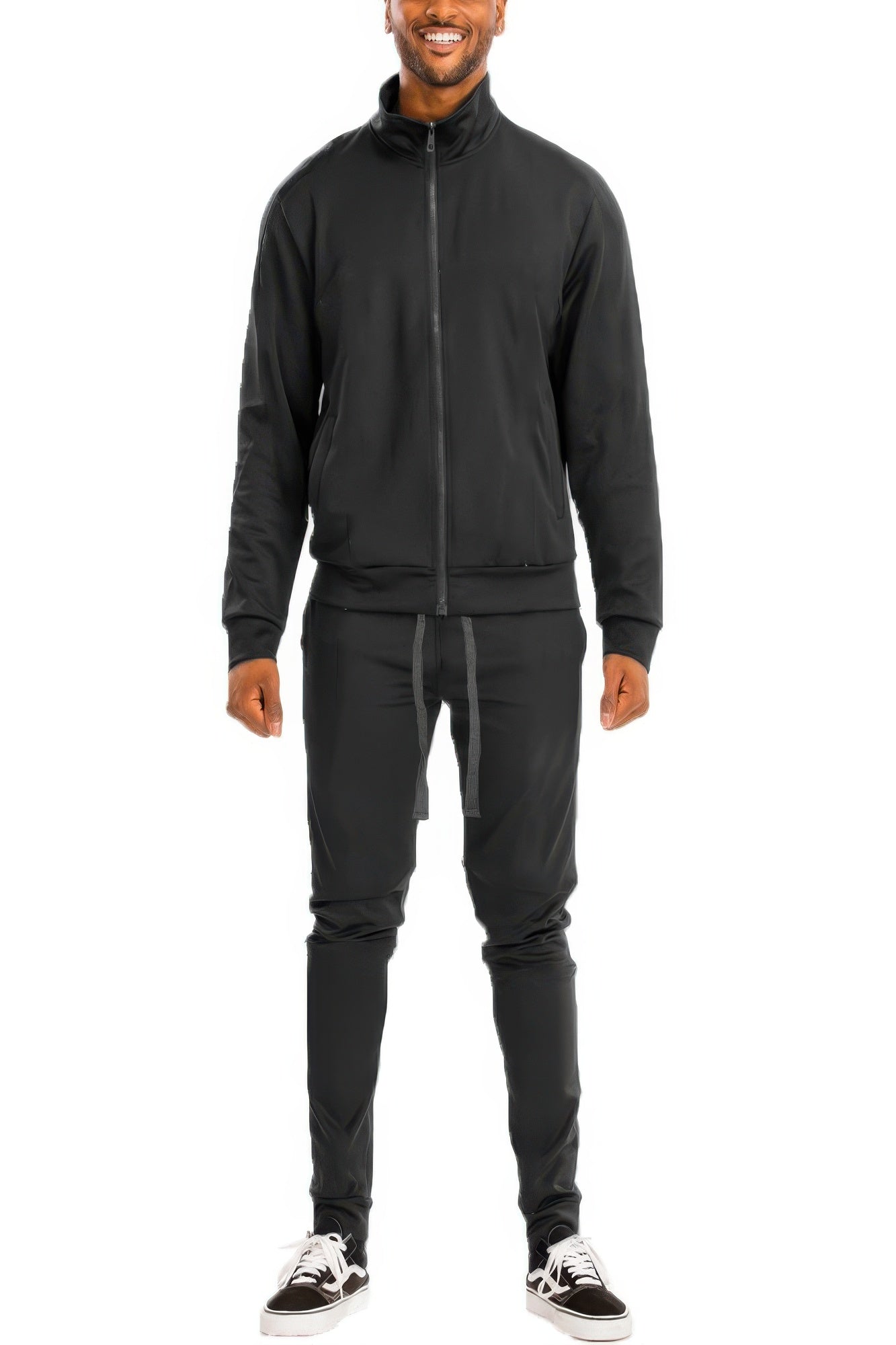 Men's Performance Full Zip Track Jacket & Pants Set