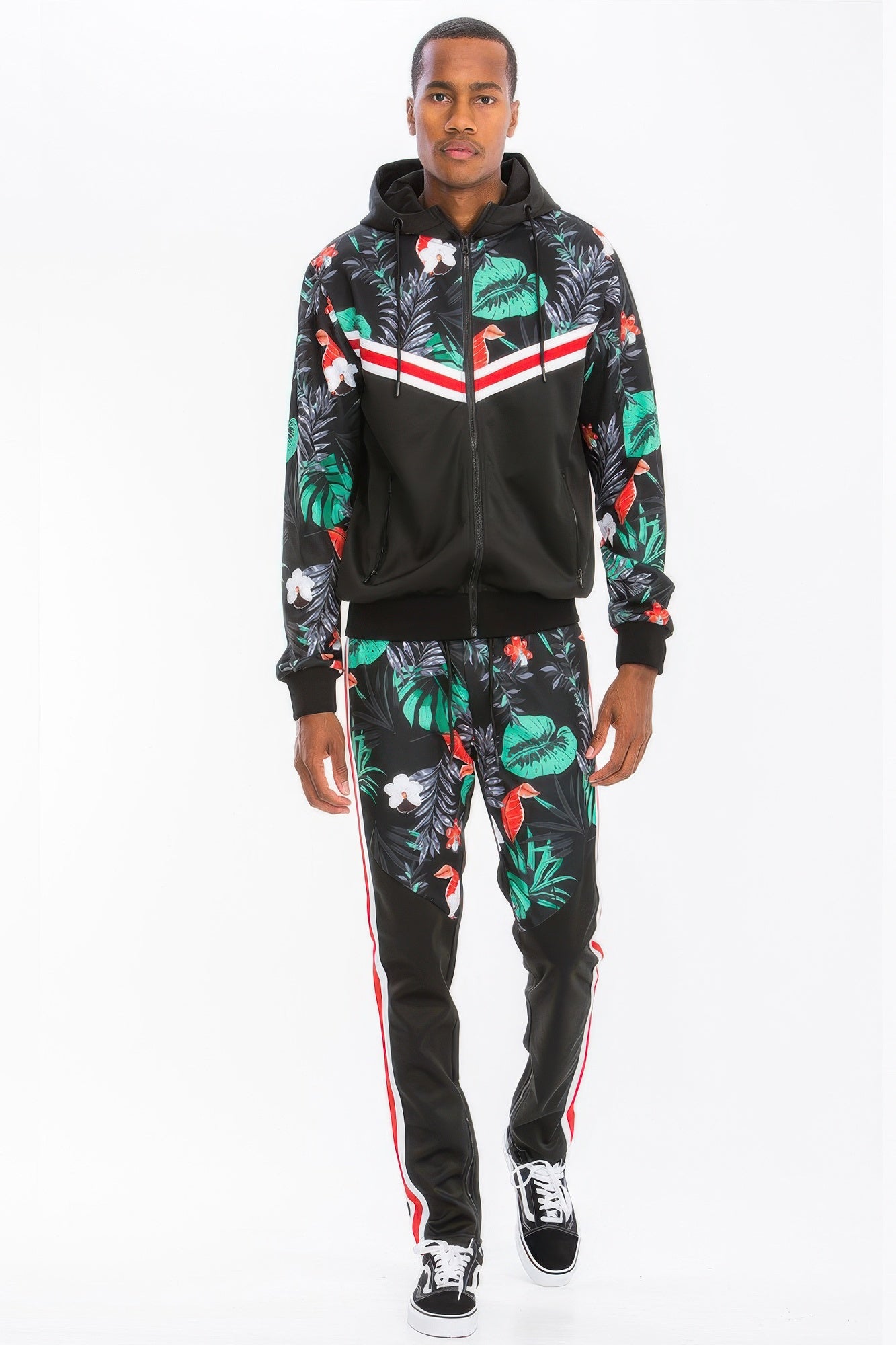 Stylish Performance Polyester Tracksuit