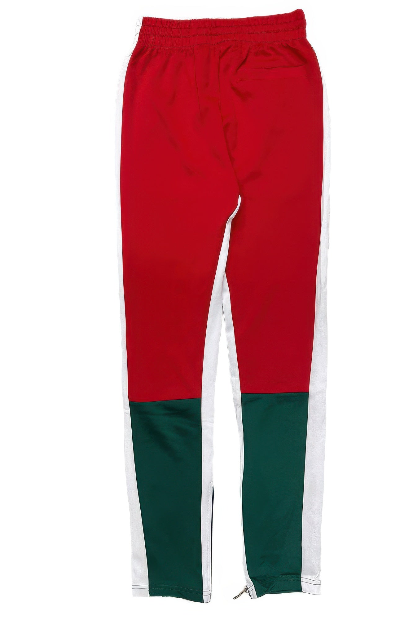 Men's Bold Mexico Flag Color Block Athletic Pants