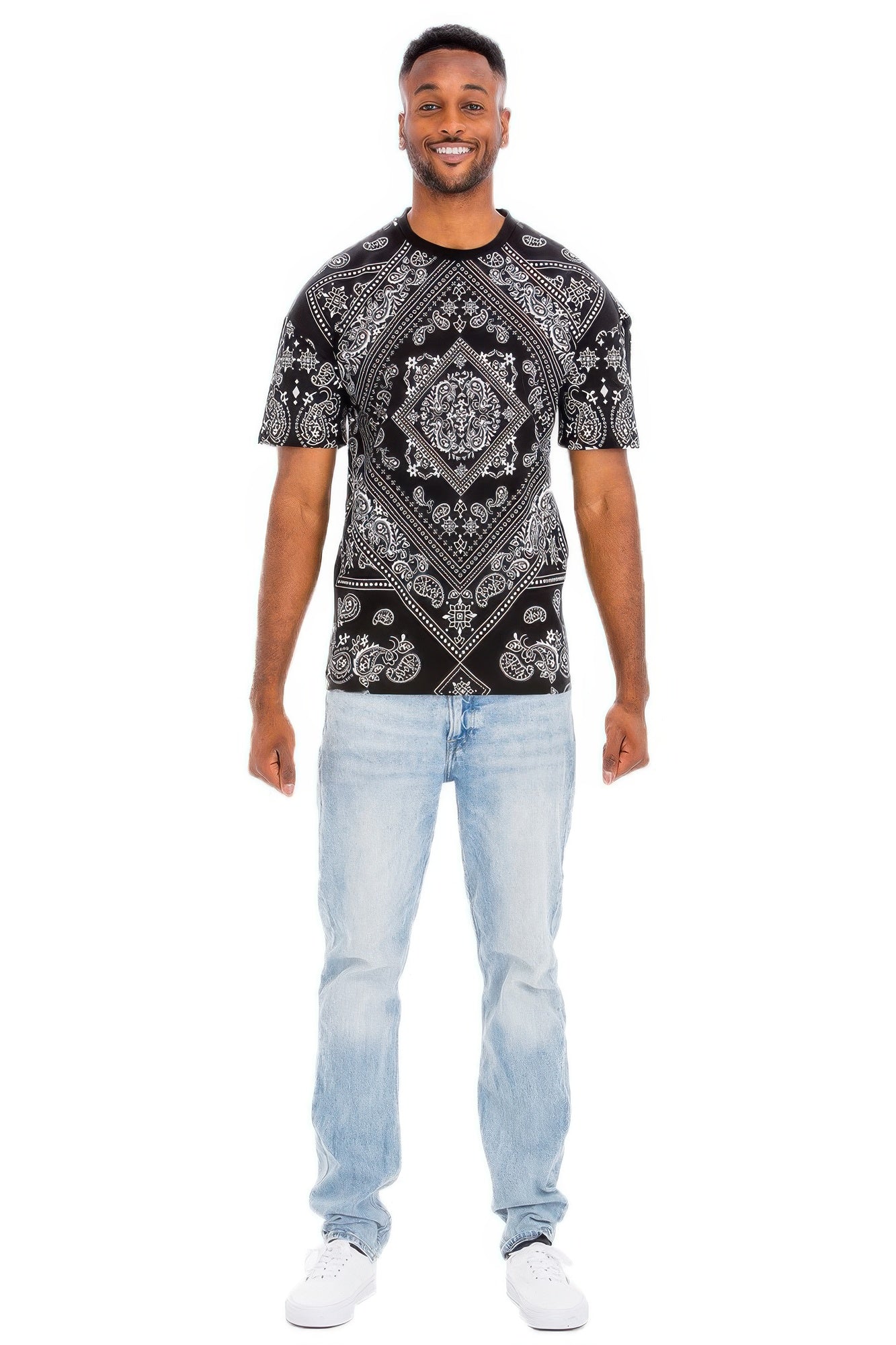 Bandana Print All Over T-shirt