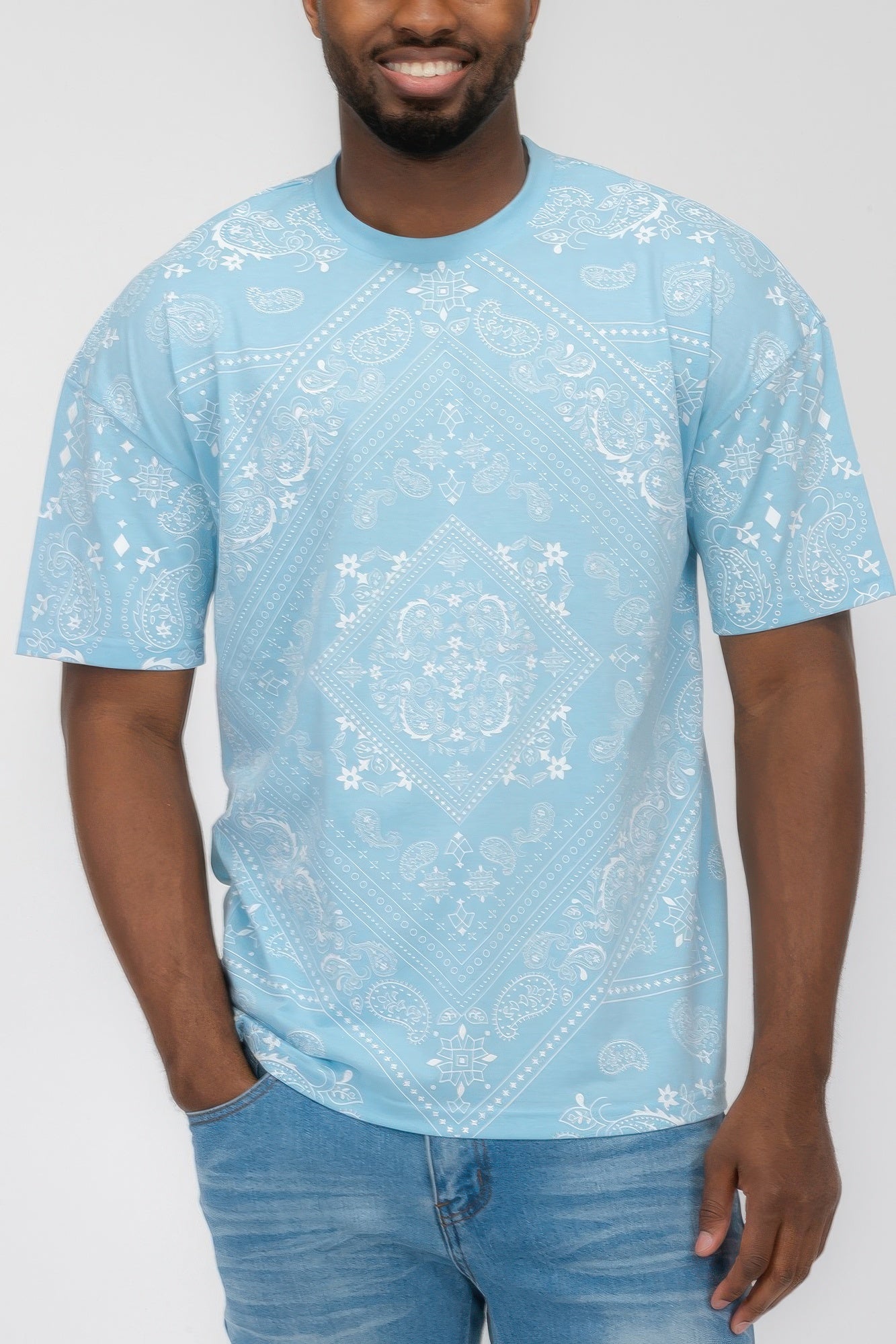 Bandana Print All Over T-shirt