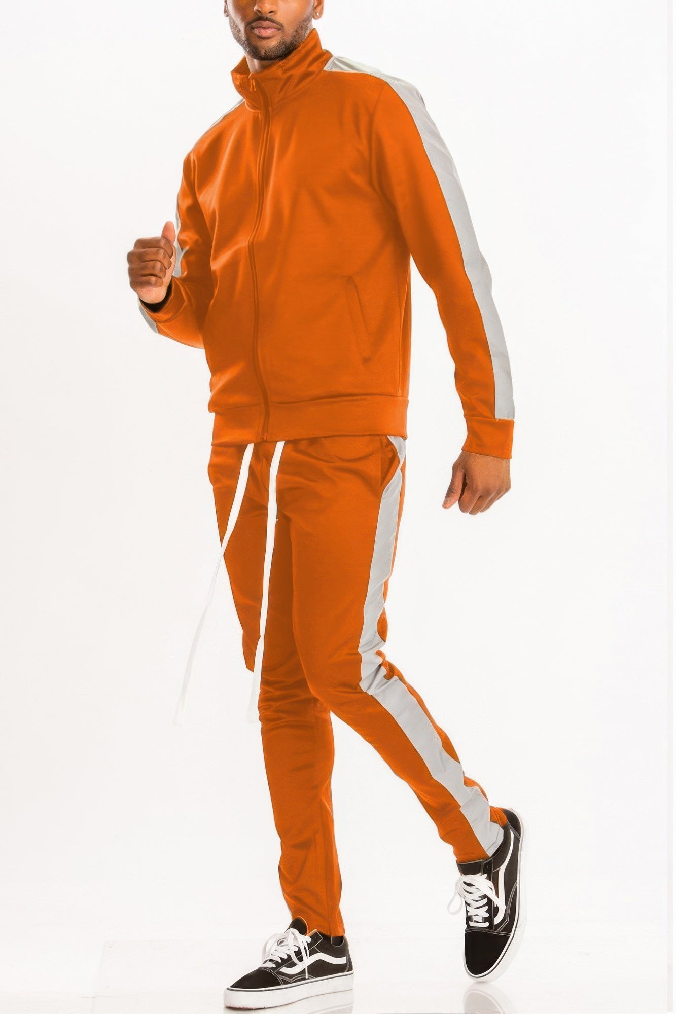 Sporty Stripe Activewear Tracksuit