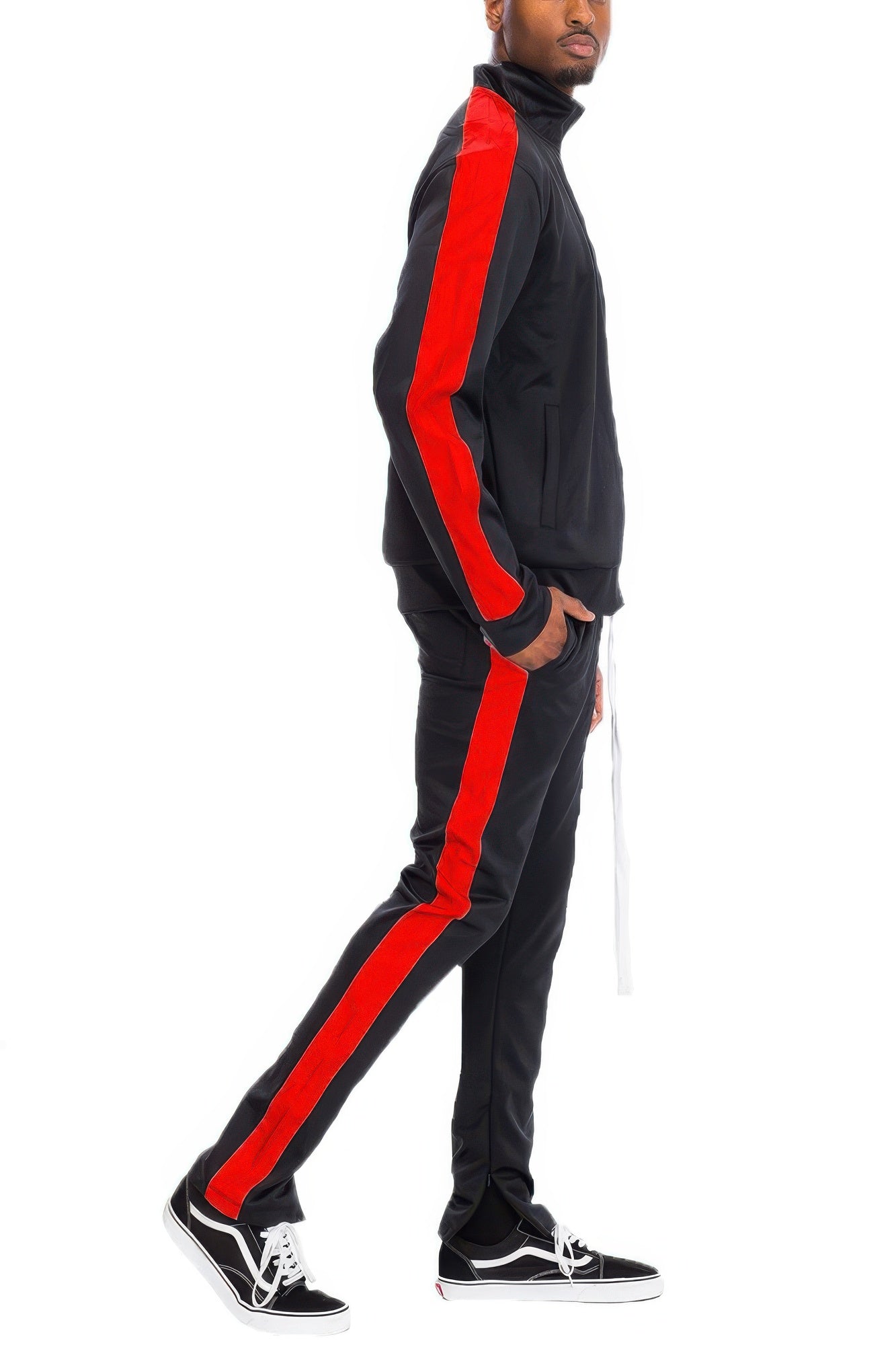 Sporty Stripe Activewear Tracksuit