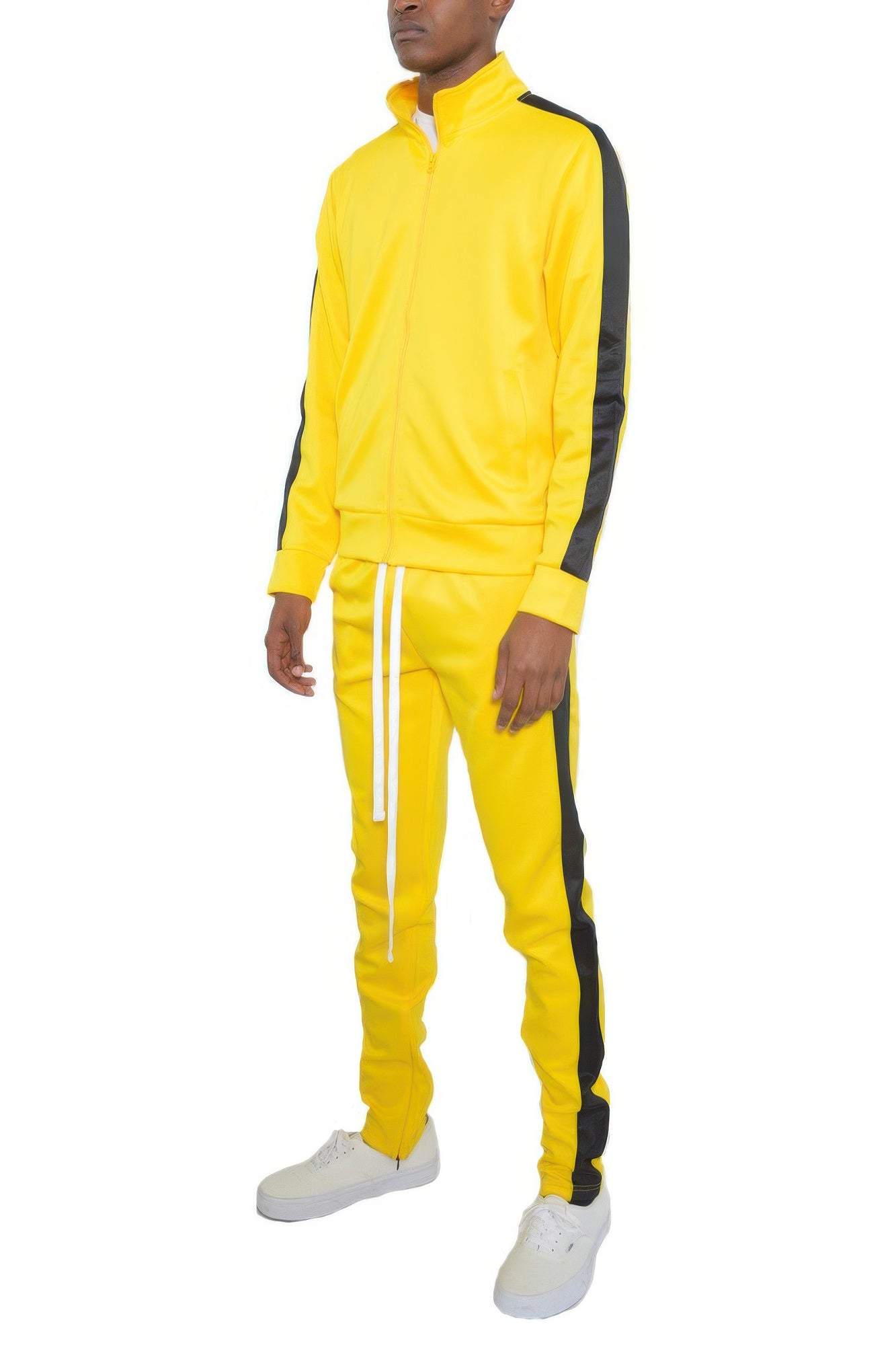 Sporty Stripe Activewear Tracksuit