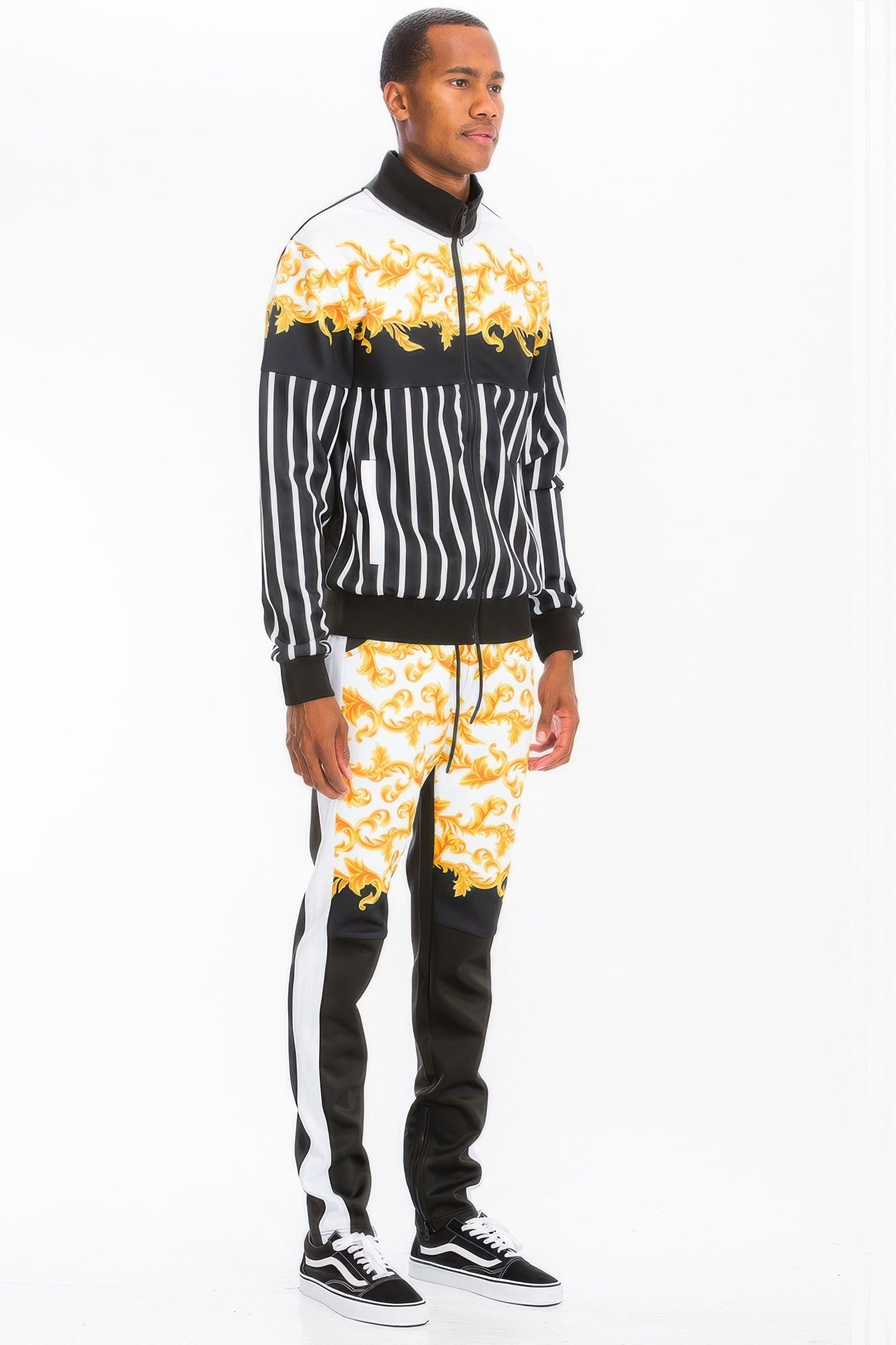 Polyester Stretch Print Track Suit