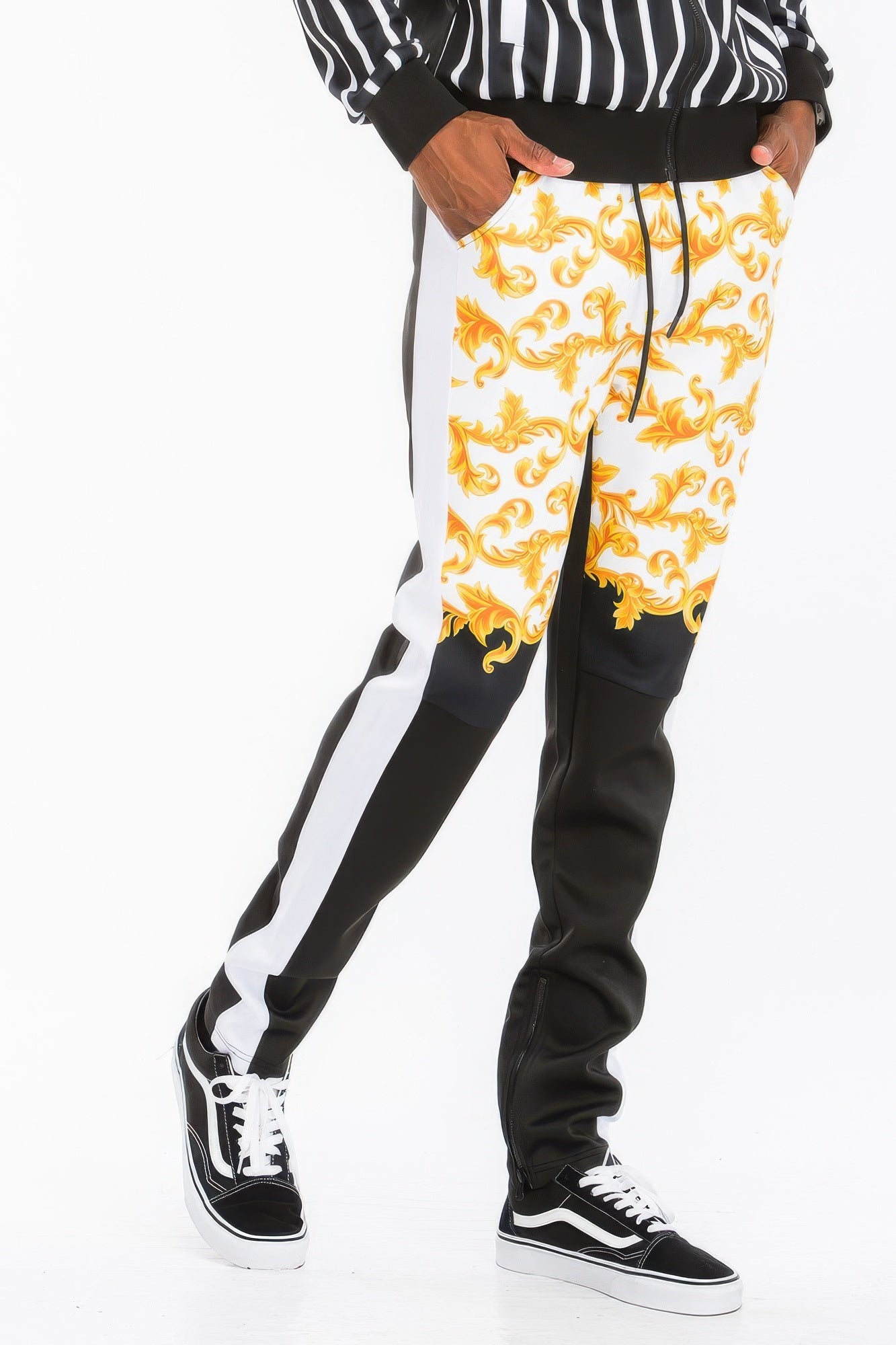 Polyester Stretch Print Track Suit