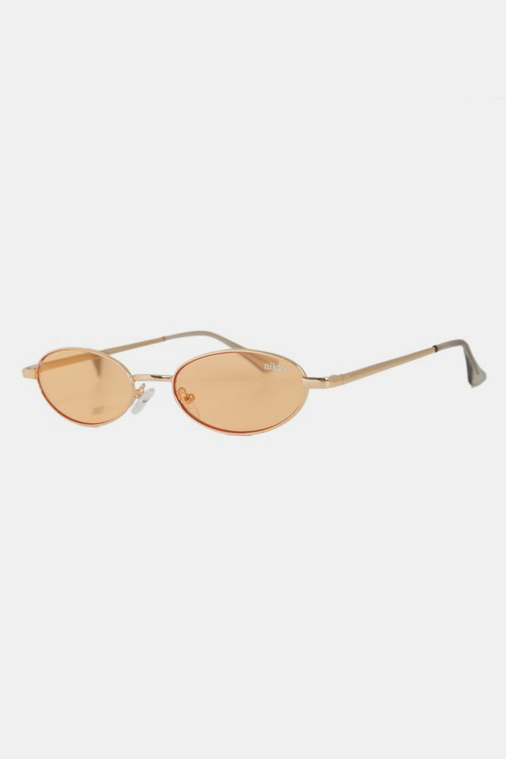 Nicole Lee USA Metal Frame Finley Oval Sunglasses - ShopEasier