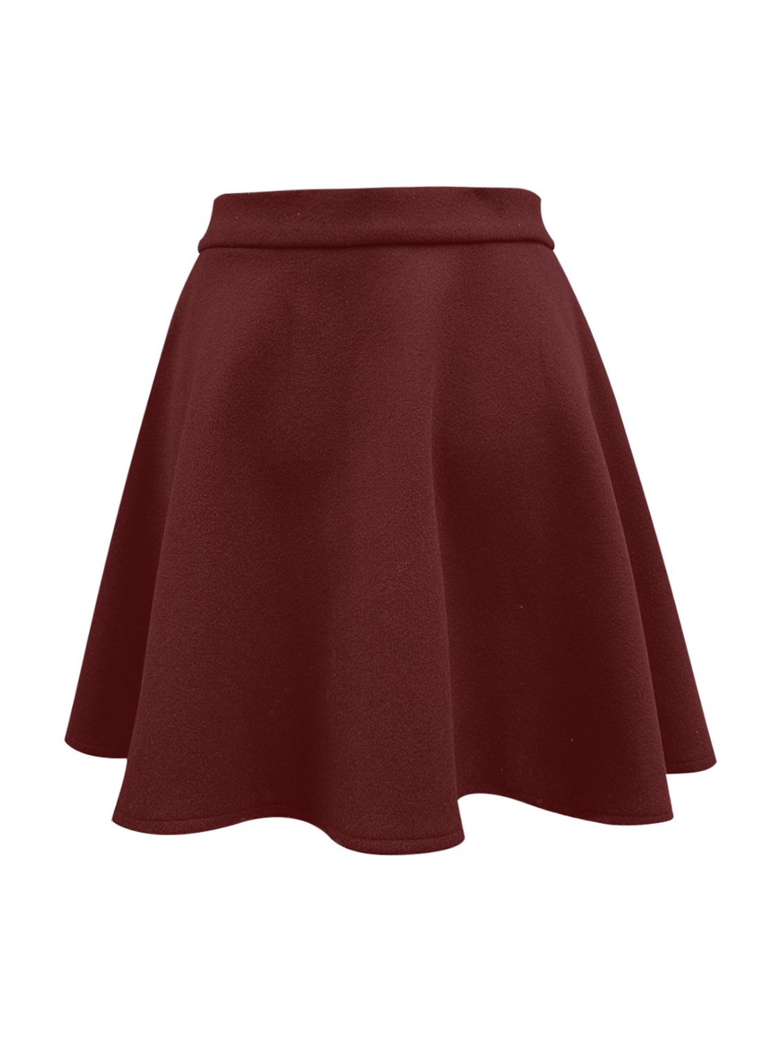 Button-Up Corduroy A-Line Mini Skirt