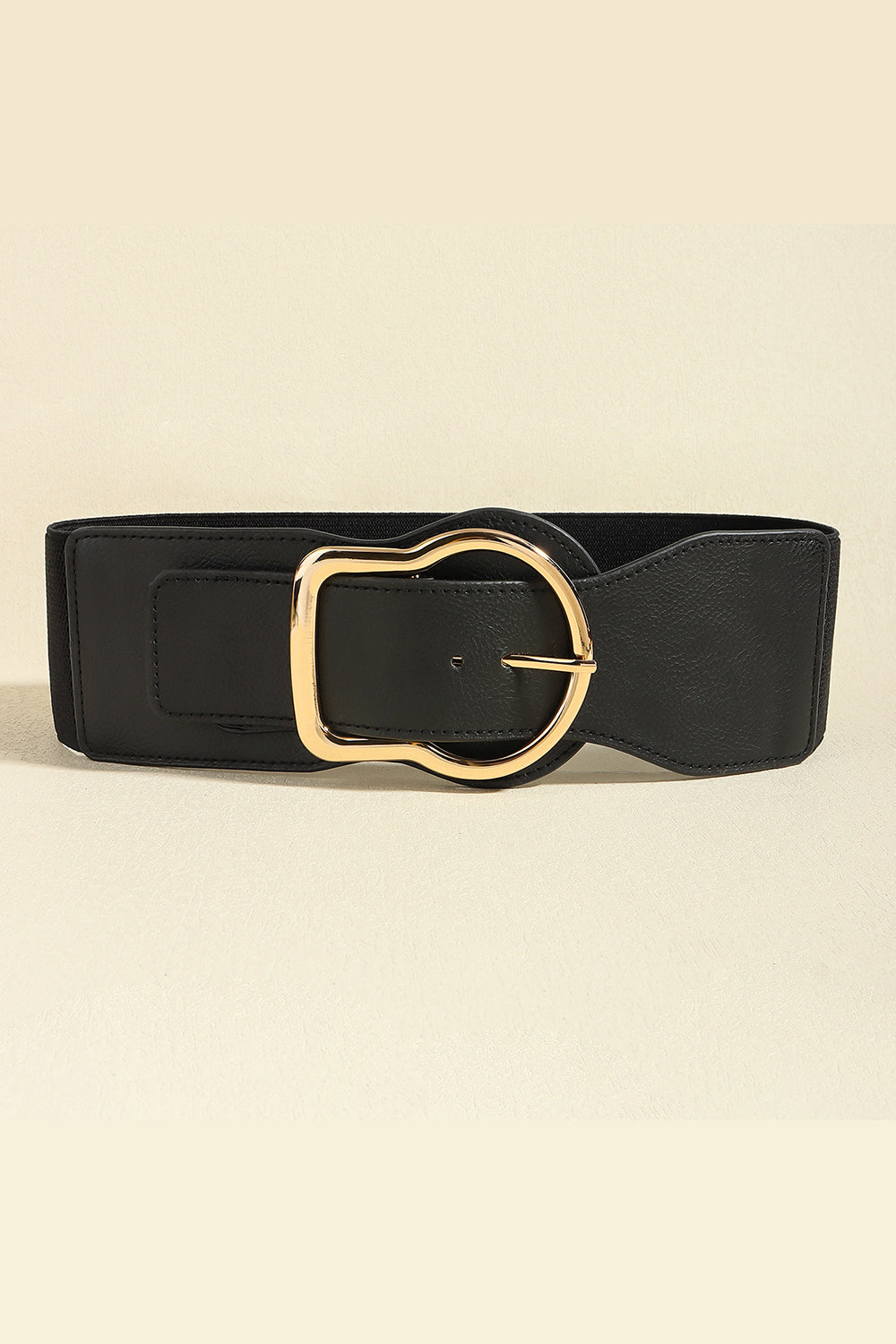 Zinc Alloy and PU Leather Fashion Belt