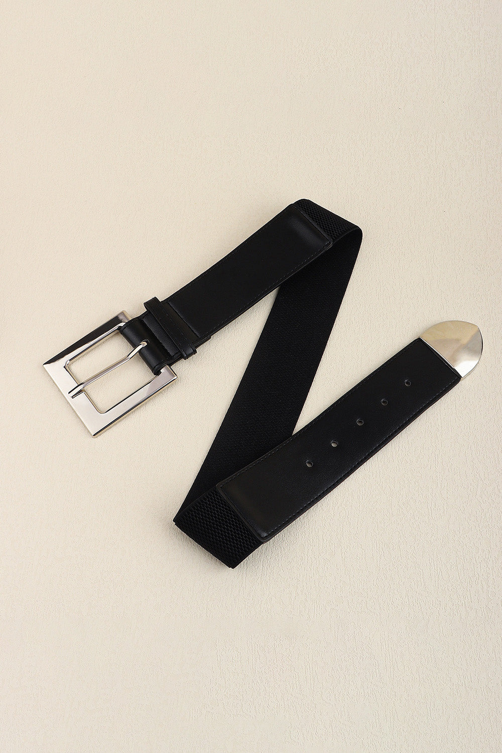 PU Leather Belt with Zinc Alloy Buckle