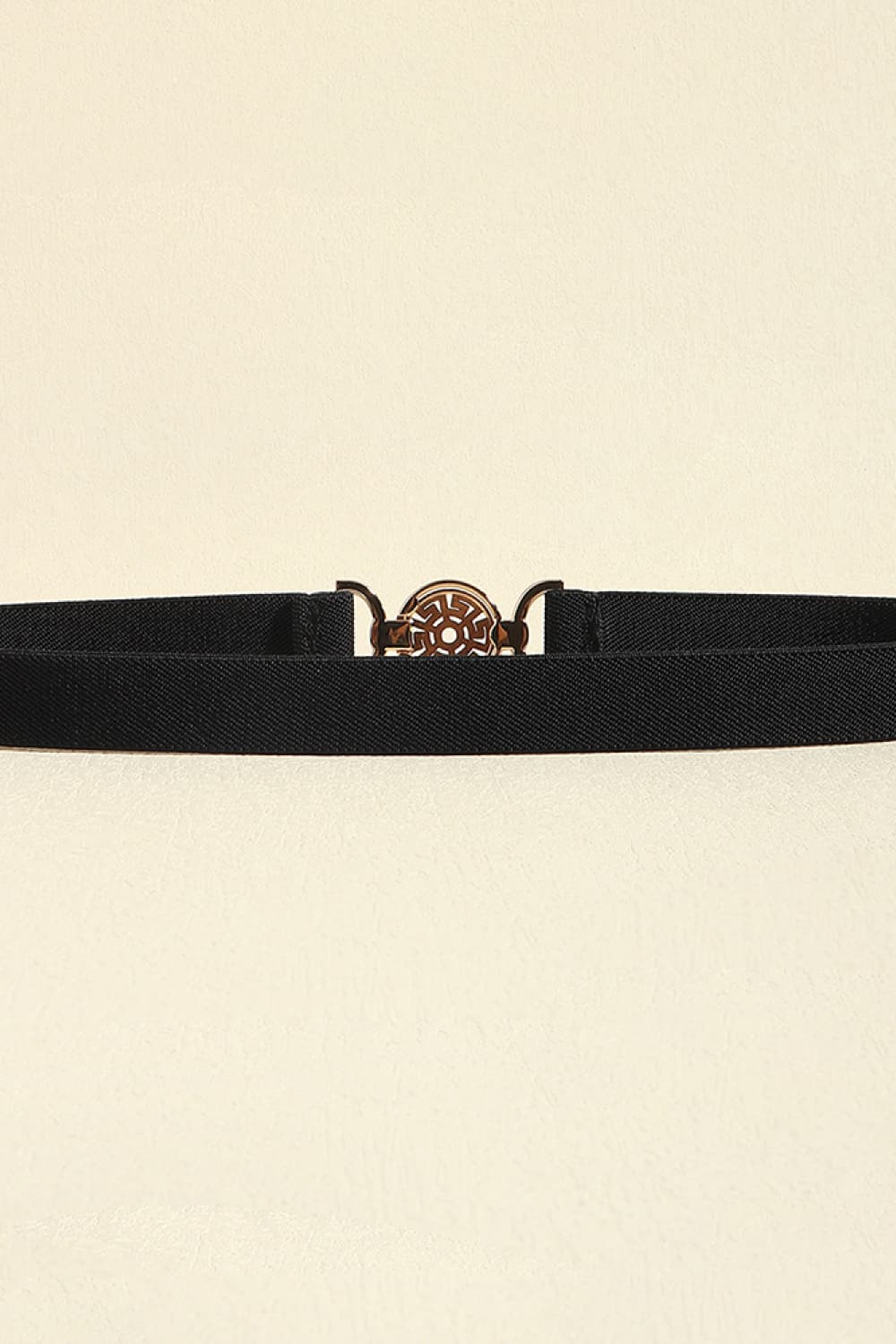 Alloy Buckle PU Leather Belt