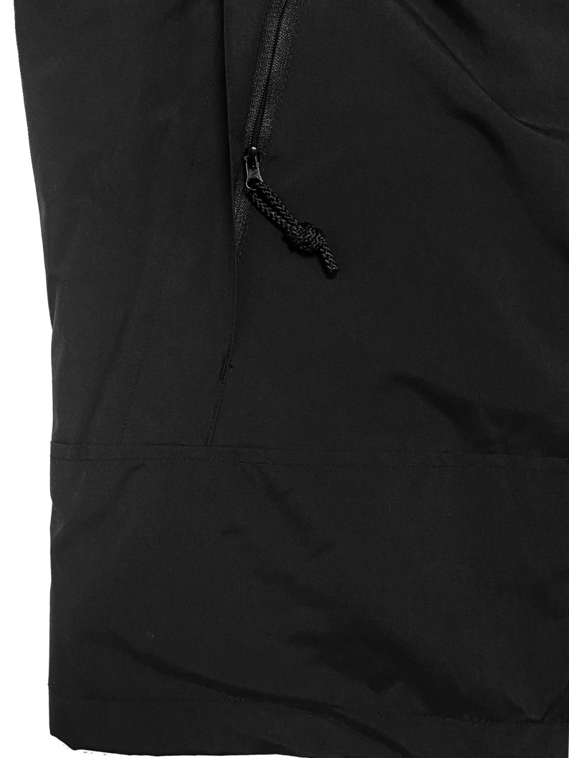 Contrast Zip Up Hooded Trench Coat with Liner - ShopEasier