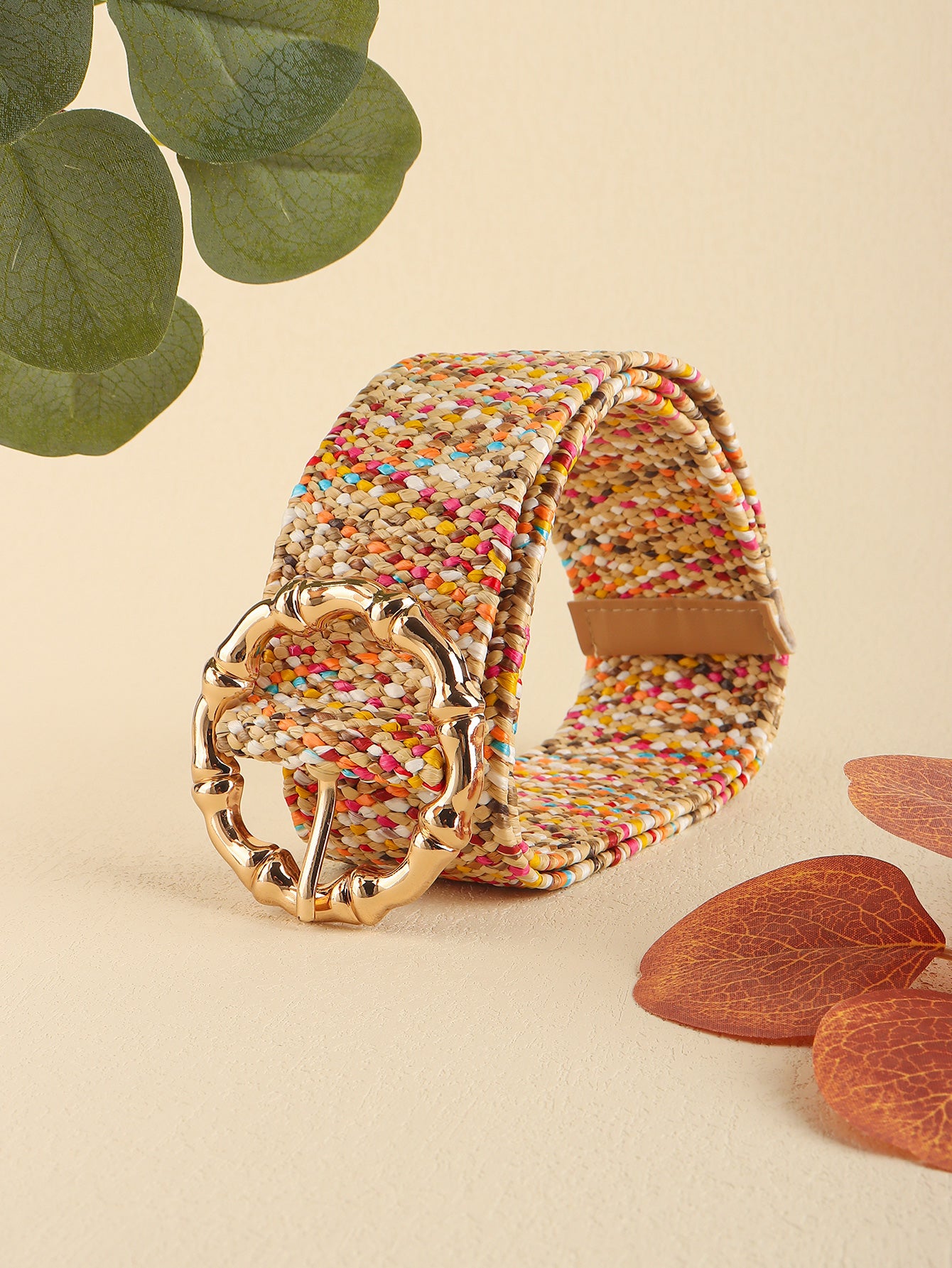 Vibrant Adjustable Statement Belt