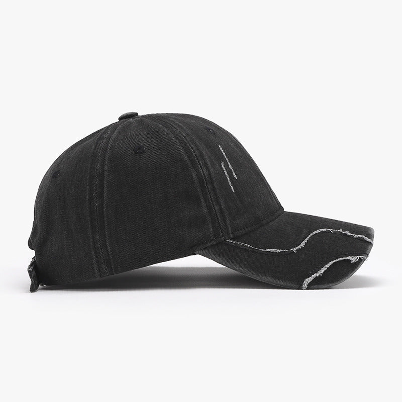 Raw Hem Adjustable Cap - ShopEasier