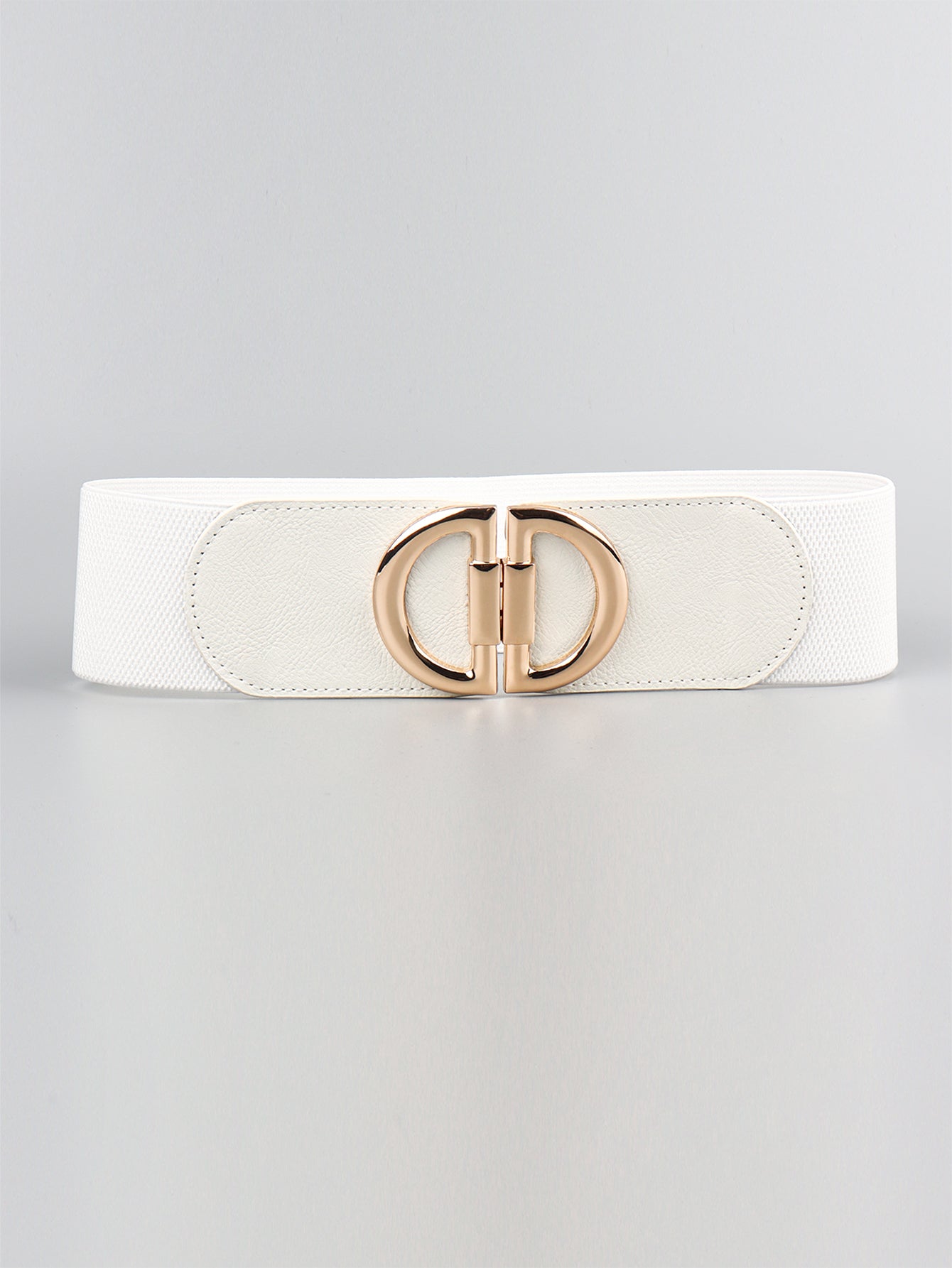 Elastic D Buckle Belt