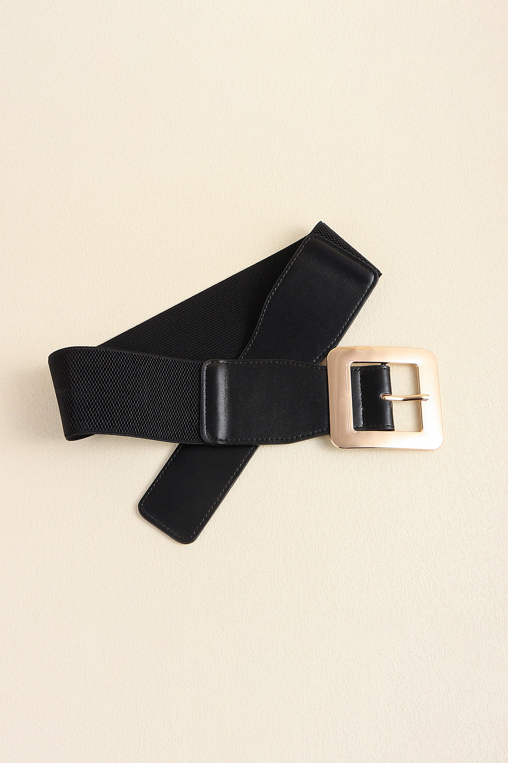 Stylish PU Leather Belt with Alloy Buckle